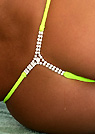kimmy in a malibu strings bikini