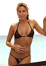 kimmy in a malibu strings bikini