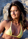 marry in a malibu strings bikini
