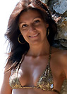 marry in a malibu strings bikini