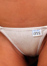 melissa in a malibu strings bikini