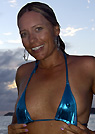 natasha in a malibu strings bikini