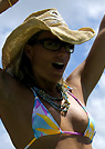 natasha in a malibu strings bikini