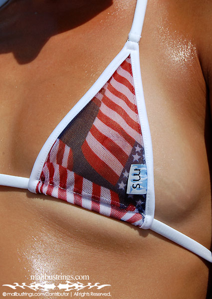 Jacqueline in a Malibu Strings bikini in the FL Keys.