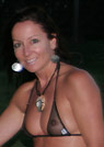 sueellen in a malibu strings bikini