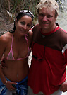 sueellen in a malibu strings bikini