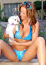 summer in a malibu strings bikini
