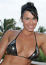 adrienne in a malibu strings bikini