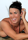 adrienne in a malibu strings bikini