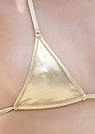angel in a malibu strings bikini