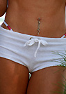caroline in a malibu strings bikini