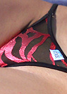 dianep in a malibu strings bikini