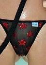 elisa in a malibu strings bikini
