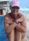 elizabeth in a malibu strings bikini