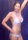 elizabeth in a malibu strings bikini
