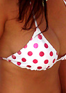 elizabeth in a malibu strings bikini