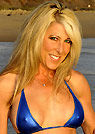 jacqueline in a malibu strings bikini