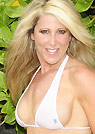 jacqueline in a malibu strings bikini