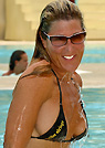 jacqueline in a malibu strings bikini