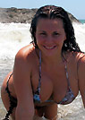 jeni in a malibu strings bikini