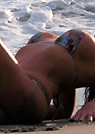 jeni in a malibu strings bikini