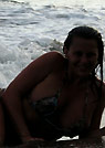 jeni in a malibu strings bikini