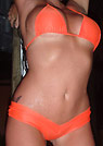 jeni in a malibu strings bikini
