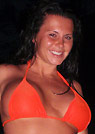 jeni in a malibu strings bikini