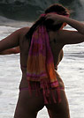 jeni in a malibu strings bikini