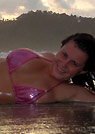 jeni in a malibu strings bikini