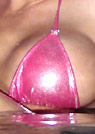 jeni in a malibu strings bikini