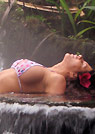 jeni in a malibu strings bikini