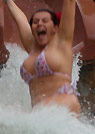 jeni in a malibu strings bikini