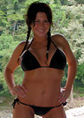 jeni in a malibu strings bikini