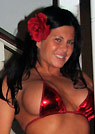 jeni in a malibu strings bikini