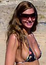 julianna in a malibu strings bikini
