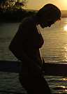 lolo in a malibu strings bikini