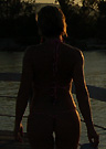 lolo in a malibu strings bikini
