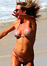 montana in a malibu strings bikini