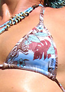 natasha in a malibu strings bikini