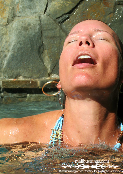 Natasha in a Malibu Strings bikini in CA.