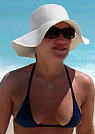samantham in a malibu strings bikini