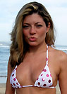 sarahc in a malibu strings bikini