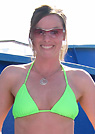 sarian in a malibu strings bikini