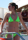 sarian in a malibu strings bikini