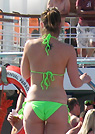 sarian in a malibu strings bikini