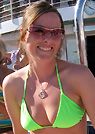 sarian in a malibu strings bikini