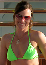 sarian in a malibu strings bikini