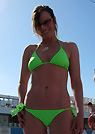 sarian in a malibu strings bikini