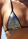 stacey in a malibu strings bikini